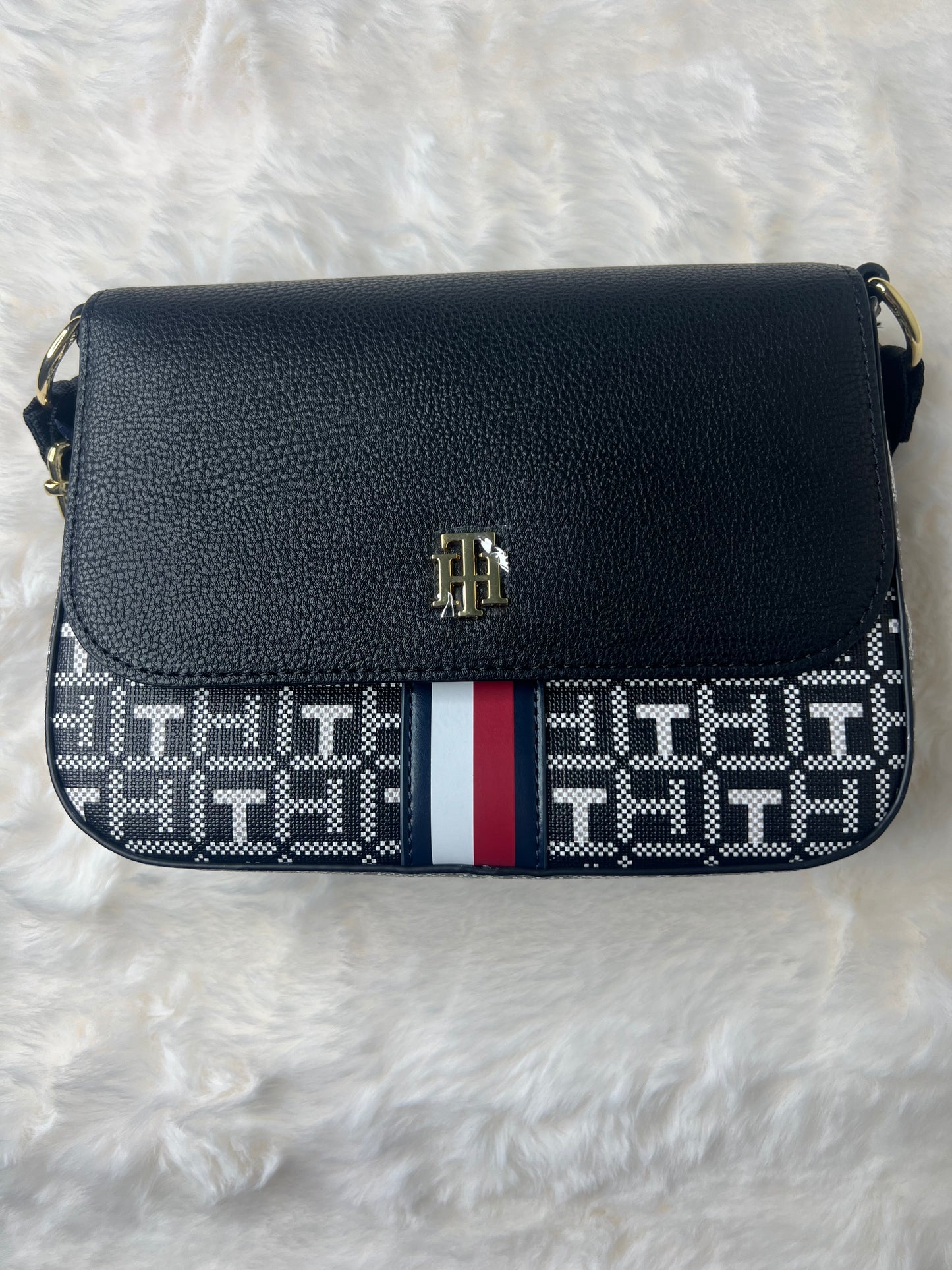 Tommy Hilfiger cross body bag brand logo printed women's