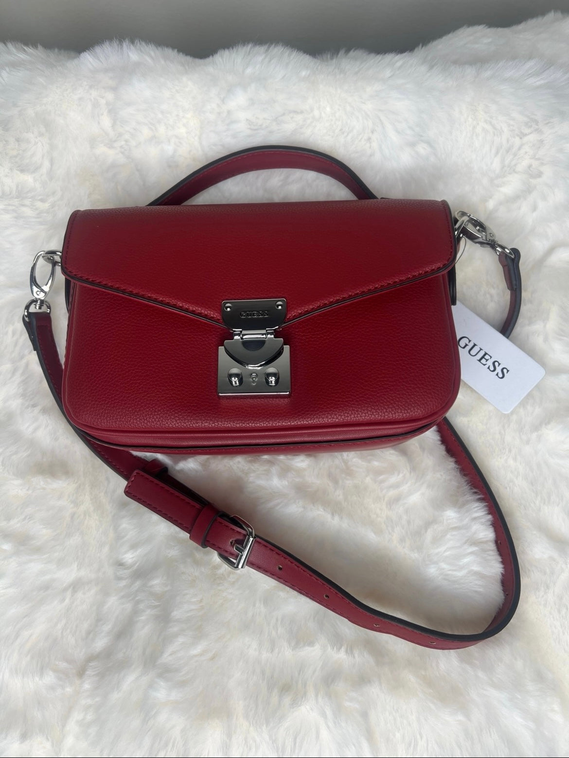 Elaina Micro Red Crossbody